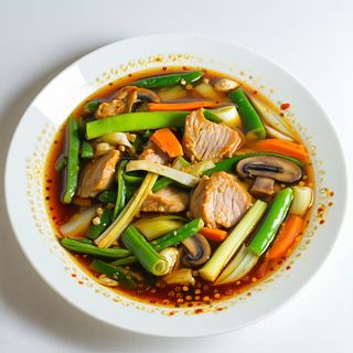 Thịt xào kiểu thái