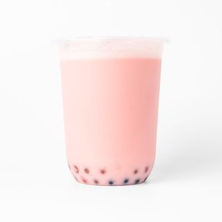 Bubble tea with milk