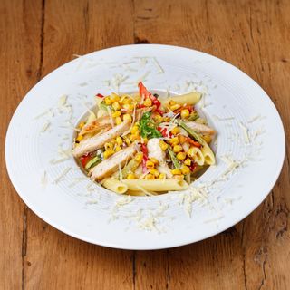 White pasta