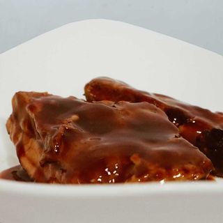 Costillas en salsa BBQ