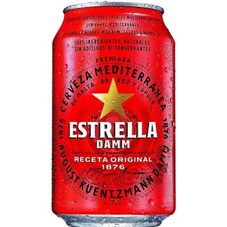 ESTRELLA DAMM CERVESA LLAUNA 33cl