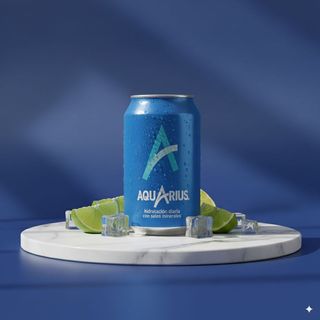 Aquarius Limón lata (330ml)