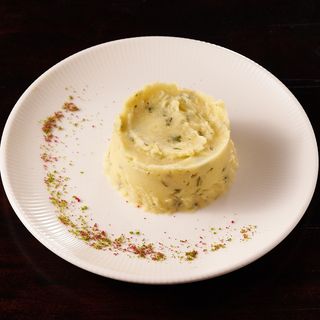 Piure de cartofi cu verdețuri și usturoi 250g