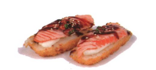 21A. Nigiri De Salmón Flameado
