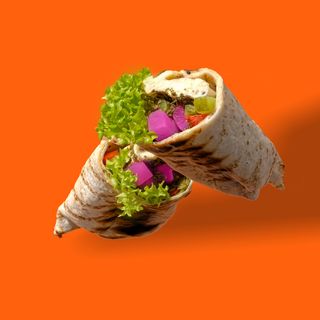 Wrap z grillowanym serem (wege)