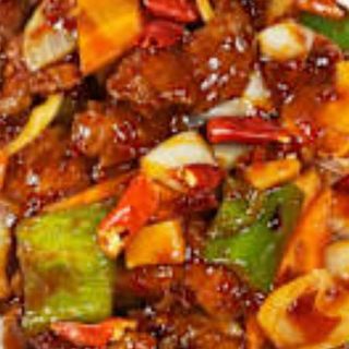 108E. Ternera con guindilla