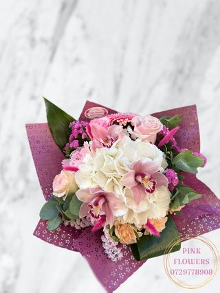 Buchet pink love