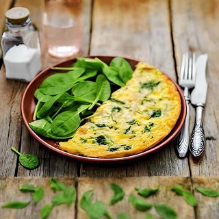 Omlette Ricotta Épinards