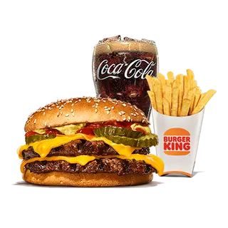 Xtreme Double Cheeseburger meal