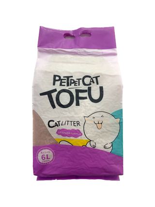 Tofu 2.5kg Cat Litter Lavender | Тофу Наполнитель Лаванда Av13