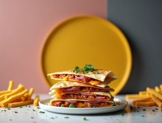 Zestaw Quesadilla z frytkami