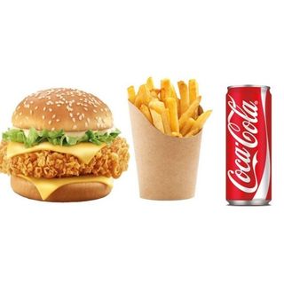 Menú Hamburguesa De Queso