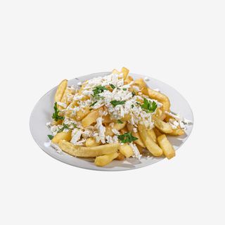 Cartofi prajiti cu telemea