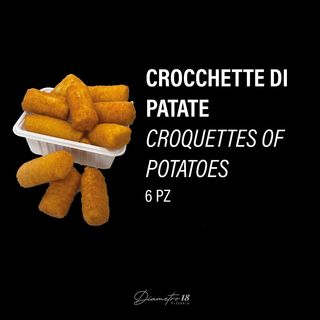 Crochette di patate - 6 pezzi