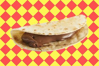 Piadina con Nutella 