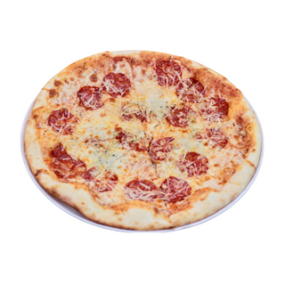 Pizza Quattro Formaggi cu salam picant Jumbo
