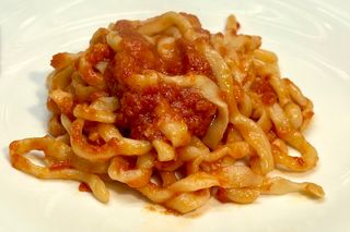 Pici al sugo di anatra