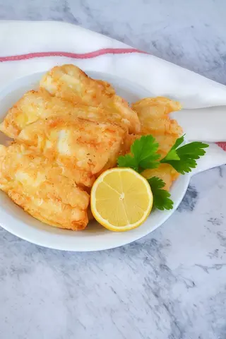 Meia de Filetes de Pescada C/ Batata e Arroz