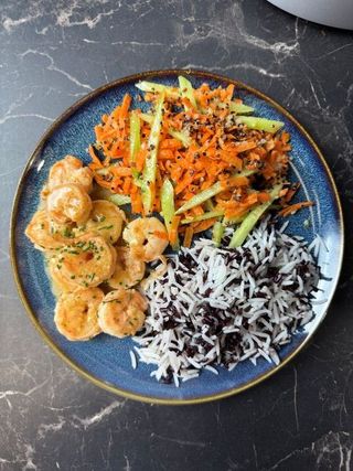 Скариди в масло с лайм и лимон