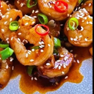 Garlic chilli & Prawn