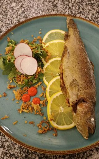 Păstrăv la grătar