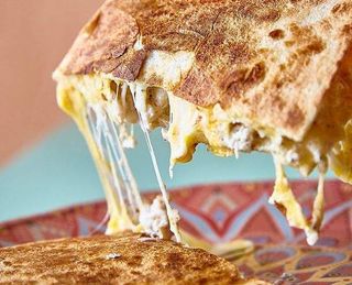 Menù quesadillas formaggio