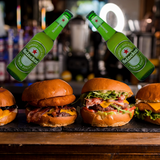 2 бр бургер по избор + 1л наливен Хайнекен 