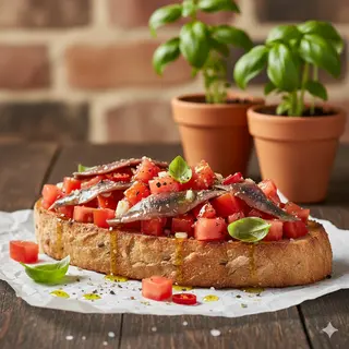 Max bruschetta siciliana