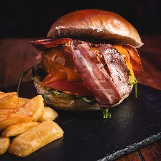 Hamburguesa De Cerdo