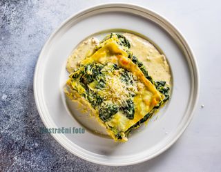 Lasagne szpinakowa