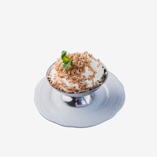 Piure de castane şi frișcă