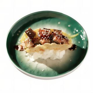 80. Crispy taco anguila 1 Pzs