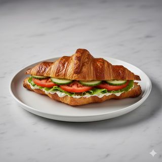 Croissant mixto vegetal