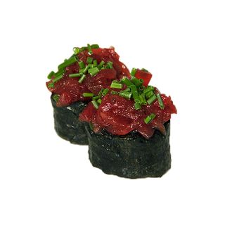 27. sushi tartar atún (2 pzs.)