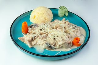 Строганов из курицы