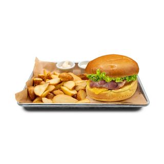 Burger crispy chicken