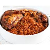 Jollof Rice and Turkey