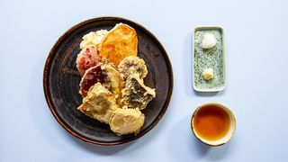 Grzyby i Warzywa w tempurze