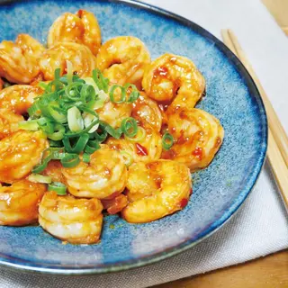 Langostino A La Salsa Ostra 