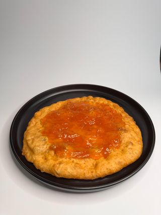 Langoș cu gem de caise