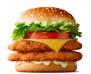 Double Chicken Burger