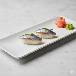 Nigiri Arenque Marinado 2 Piezas