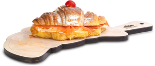 Croissant Mayonesa Y Salmón Ahumado