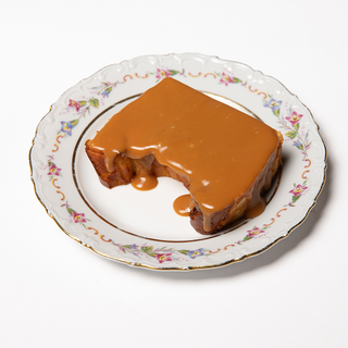 ბასკური ჩიზქეიქი კარამელით