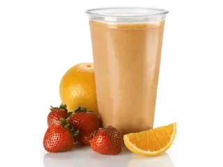 Zumo De Naranja Con Fresa Y Plátano (500 Ml.)