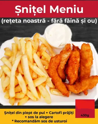 Meniu snitel 
