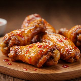 Chicken Wings with Sauce
