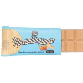 Tavoletta Choco Zero Nocciolato Bianco