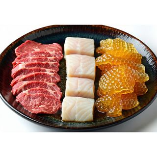 Mixed Platter (Tender Beef, Fish Slice, Beef Oma)