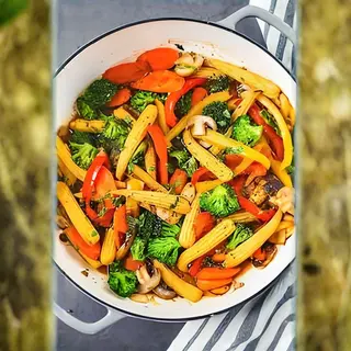 Stir Fried Mixed Vegetables